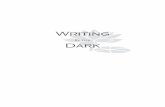 writing in the dark - dli.org in the dark text.pdf · ISBN: 1-4392-5098-7 Cover and book design by Grace E. Pedalino “Lotus” cover photo by Grace E. Pedalino. V CONTENTS Preface: