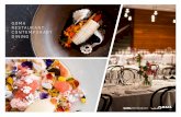 GOMA RESTAURANT CONTEMPORARY DINING · GOMA Restaurant’s philosophy is to deliver a dining experience as contemporary and creative as the artwork that surrounds it. Like the best