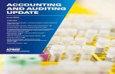ACCOUNTING AND AUDITING UPDATE - assets.kpmg · (R&D) cost p2 Pharmaceutical ... works and this leads to identification of the specific targets, inhibition of which plays a crucial