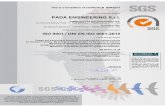 ENGL-ISO 9001 EN 01 - padaengineering.com · This is a translation of certificate N. 'T98/0215 .C,SC.SC, ThèÂuality marïâgement$tenyof GSGSGSGSGSCSGSGSGSGSGSGSGS: PADA ENGINEERING