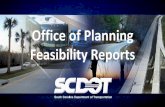 Office of Planning Feasibility Reports APPR, An Introduction Feasibility... · Feasibility Report Process . • COG/MPO Requests a Feasibility Report (FR) for a LRTP Project • COG/MPO