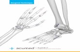 Acutrak 2 - Acumed · Acumed ®Acutrak 2 eadless Compression Scre System Surgical Technique Indications for Use Acutrak 2 Micro, Mini, Standard, 4.7, and 5.5 are intended for use