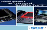 Secure Systems & Technologies Ltd. Capabilities Overview · MIL-STD-810, Def Stan 00-35, STANAG 2895, STANAG 4370, AECTP 100, AECTP 200, AECTP 250, AECTP 300, AECTP 400, AECTP 500,