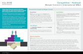 Competition – Antitrust Merger Control in International M&A/media/files/insights/publications/... · Transactions Caught by Merger Control Joint Ventures A transaction that leads