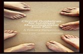 Clinical Guidelines for localised Musculoskeletal Foot Pain17111/... · stop-shop’ of current best evidence for assessment and management of a clinical condition. The guidelines
