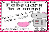 Kindergarten Februarylifeofakindergartener.weebly.com/uploads/2/3/3/9/23397820/februaryina...Table of Contents Beginning Sounds 5-13 Beginning Blends 14-15 Ending Sounds 16-17 CVC