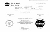 JOHN F. KENNEDY SPACE CENTER - NASA · JOHN F. KENNEDY KSC Historical Report No. 1 (KHR-1, Revised 1973) SPACE CENTER N174-23393 (INASA-TiX7O07 8) A SUMEARY OF MAJOR NASA LAUSCHIGS,