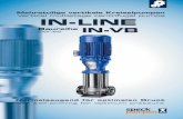 Vertical multistage inline - Pump technologies and solutions · • Vertical multistage centrifugal pumps, suitable for clean watery mediums • Equipped with ceramic, wear-resistant,
