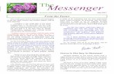 1705 Messenger - Copy - Arnolds Farm Fresh Producegeneseomethodist.org/?download=/1705_Messenger.pdf · • October 28 – Laurel Nelson, Lagom Landing • November 15 – TBA •