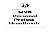 Student Name MYP Personal Project PERSONAL PROJECT...آ  Student Name_____ MYP Personal Project Handbook