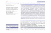 IJMS Case Report Renal Medullary Carcinoma; A Rare Entityijms.sums.ac.ir/article_40438_7266591e17bf78242ee0c5cd2388de56.pdf · gross hematuria, flank pain, weight loss, palpable flank