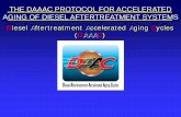 THE DAAAC PROTOCOL FOR ACCELERATED AGING OF DIESEL ... · THE DAAAC PROTOCOL FOR ACCELERATED AGING OF DIESEL AFTERTREATMENT SYSTEMS Diesel Aftertreatment Accelerated Aging Cycles