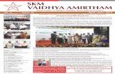 skmsiddha.org · Articles are invited in Siddha, Ayurveda Please send your Articles/Suggestions to: and Unani fields about clinical experience, SKM Center for Ayush System Research