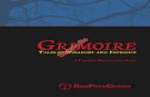 Grimoire Sample file - watermark.drivethrurpg.com · GRIMOIRE Î an introDuCtion This book provides the essentials necessary to play in nearly any setting you could fit a wizard into,