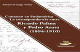 Ricardo Palma y Pedro Arata - ri.agro.uba.arri.agro.uba.ar/files/download/libros/9789873738197.pdf · Ricardo Palma y Pedro Arata (1894-1910) Contacto en Sudamérica La correspondencia