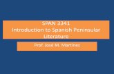 SPAN 3341 Introduction to Spanish Peninsular Literature · • 2) El enfoque sociológico, porque la sociedad: • a) queda reflejada en la obra literaria bajo el filtro del autor.