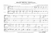 hail holy queen 1 - Swing Gospel · Hail Holy Queen (From The Touchstone Pictures' Motion Picture "SISTER ACT") Adapted by ROGER EMERSON Hymn style ( Soprano Alto Tenor Bass For SATB*