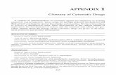 APPENDIX 1 - Springer978-1-59259-203-6/1.pdf · APPENDIX 1 Glossary of Cytostatic Drugs A number of antimetabolites or cytostatic agents are employed in treating leukemias and lymphomas.