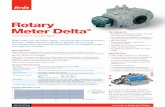 Rotary Meter Delta - E-Gaz Malzemeleri Mühendislik ... · Rotary Meter Delta ® Commercial & Industrial Meter ... It enables the gas This device permits the Itron Corus PTZ volume