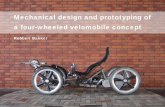 Mechanical design and prototyping of a four-wheeled ... final.pdf · Mechanical design and prototyping of a four-wheeled velomobile concept Introduction. Assignment . The Company