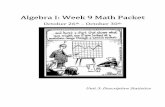 Algebra I:Algebra I::: Week Week Week 9999 Math PacketMath ...mangicaroywcp.weebly.com/uploads/3/0/4/3/30436700/week9packet.pdfName: _____ Algebra IAlgebra IAlgebra I: Week : Week