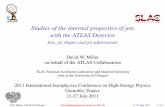 Studies of the internal properties of jets with the ATLAS ... fileStudies of the internal properties of jets with the ATLAS Detector Jets, jet shapes and jet substructure David W.