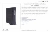 User’s Guide Touchstone™ CM450 Cable Modemtelenec.de/wp-content/uploads/pdf/kabelmodem/arris_cm450.pdf · Home Prev Next Touchstone CM450 Cable Modem User’s Guide 2 Safety Getting