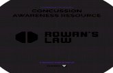 GOVERNMENT OF ONTARIO CONCUSSION AWARENESS … · This e-booklet is part of a series of Rowan’s Law concussion awareness resources. Rowan’s Law was named for Rowan Stringer, a
