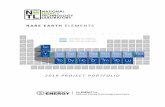 RARE EARTH ELEMENTS · Rare Earth Elements – Transformational REE Separation ..... 18 Low Temperature Plasma Treatment for Enhanced Recovery of Highly Valued Critical REEs from