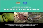 Herpetofauna 1 - omkicau.com · jenis satwa di dunia, terdapat di Indonesia (LIPI 2014). Tingginya keanekaragaman hayati tersebut ditunjukkan oleh besarnya persentase jumlah jenis