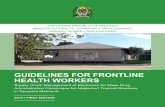GUIDELINES FOR FRONTLINE HEALTH WORKERS - ADPadphealth.org/upload/resource/NTD-FLHW.pdf · Partnership (ADP), for the first time has developed guidelines for frontline health workers