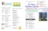 Minister’s Schedule€¦  · Web viewOur Parish Mission StatementGathered as a family of faith in Christ Jesus, strengthened by His Word and Sacraments, we will set a living example