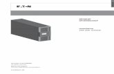 Eaton 9PX UPS - 6KSP/EBM240SP - Installation and user manual · Page 2 614-00206-01_EN SAVE THESE INSTRUCTIONS. This manual contains important instructions that should be followed