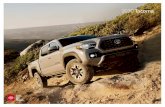 MY20 Tacoma eBrochure - toyota.com · angle. Up front, its aggressive grille and available hood scoop hint at the power that lies under the hood. The strong profile reveals chiseled