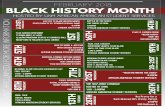 2018 BHM Calendar FINAL - Provost · february 2018 black history month hosted by unm african american student services kick off to black history month staff/faculty vs. student kickball