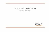 AWS Security Hub · AWS Security Hub provides you with a comprehensive view of your security state in AWS and helps you check your compliance with the security industry standards
