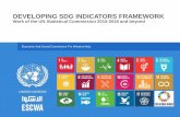 DEVELOPING SDG INDICATORS FRAMEWORK · Economic And Social Commission For Western Asia DEVELOPING SDG INDICATORS FRAMEWORK Work of the UN Statistical Commission 2015-2016 and beyond
