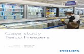 Case study - d1tw56ebzqz6u3.cloudfront.net · Case study Tesco Freezers Tesco PLC - UK LED Lighting. Annual energy savings per freezer are estimated to be the same as the entire 6