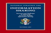 National Strategy for Information Sharing · part of an information sharing framework that supports an efective and efcient two-way fow of information enabling ofcials at all levels