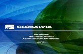 GLOBALVIA UN Global Compact Communication On Progress · • Code of Ethics: tutorial video Measurement of outcomes: • Public legal cases statement • Internal Audits carried out