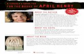A TEACHER’S GUIDE FOR for the Books of APRIL HENRYaprilhenry.com/uploads/1/5/5/6/15562866/april_henry_final.pdf · TEACHER S GUIDE 2 for the Books of April Henry mackids.com mackidseducators.co