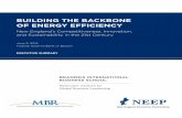 Building the BackBone of energy efficiency · The “Building the Backbone of Energy Efficiency” conference looked at the volatility of global energy markets, as well as the need