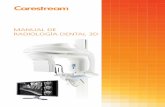 MANUAL DE RADIOLOGÍA DENTAL 3D · Manual de radiología dental 3D 3 Tabla de contenidos 1. Gráfico de dientes página 4 2. Posicionamiento del paciente página 8 3. Los diferentes