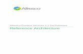 Alfresco Content Services 5.2 Reference Architecture · Alfresco Content Services overview 4 Alfresco Content Services 5.2 Reference Architecture Alfresco Content Services overview
