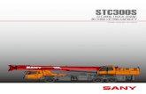 STC300S · STC300S TruCk Crane ICON STC300S TruCk Crane 4 SEllINg POINTS 5 content SANY TRUCK CRANe excellent and stable chassis performance / chassis system Double-axle drive is