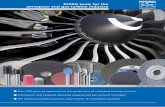 PFERD tools for the aerospace and gas turbine industry · General information August Rüggeberg GmbH & Co. KG, Marienheide/Germany, develops, produces and markets tools for surface