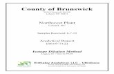 County of Brunswick · Enthalpy Analytical Narrative Summary (continued) Reporting Notes (continued) The results presented in this report are representative of the samples as provided