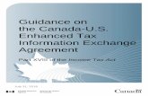Guidance on the Canada-U.S. Enhanced Tax Information ... · x July 31, 2018 Guidance on the Canada-U.S. Enhanced Tax Information Exchange Agreement Part XVIII of the Income Tax Act