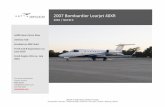 2007 Bombardier Learjet 40XR - Hatt Aviation · 2007 Bombardier Learjet 40XR REG: N619FX S/N: 2082 Specifications Subject to Verification Upon Inspection About Our high Hatt & Associates:
