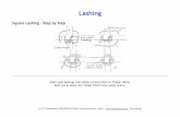 Square Lashing - Step by Step - Shurdington · A 15 th Cheltenham (SHURDINGTON) Scouts Resource -2003 – - Downloads Lashing Square Lashing - Step by Step Start most lashings with